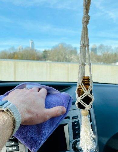 Autoinnenreinigung, Reinigung, Wischmopp