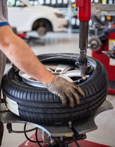 Reifenwechsel, Reife abnehmen